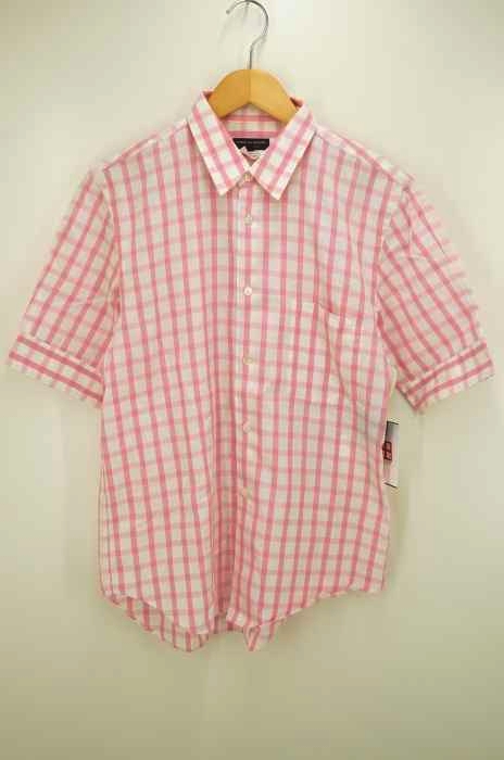 COMME des GARCONS HOMME PLUS（コムデギャルソンオムプリュス） AD2007 ギンガムチェック半袖シャツ メンズ トップス カジュアルシャツ
