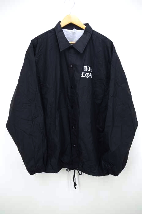 BIG LOVE RECORDS（ビッグ ラブ レコーズ） バックプリントコーチジャケット メンズ アウター ジャケット