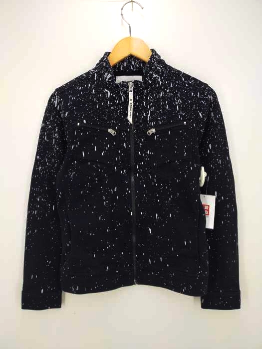 G-STAR RAW(ジースターロー) ペイント加工 スウェット ジップアップジャケット レディース import：XS import：XS