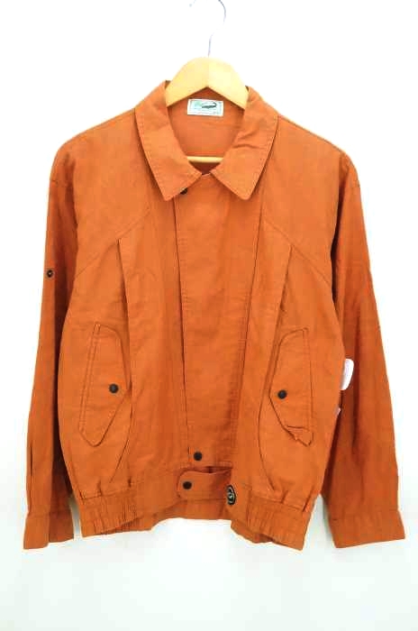 CROCODILE(クロコダイル) リネンコットンブルゾンジャケット メンズ import:M import:M