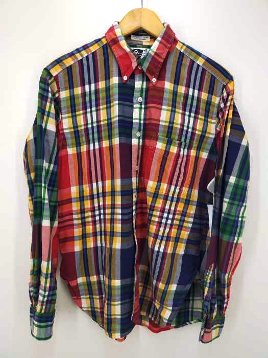 Engineered Garments(エンジニアードガーメンツ) 旧タグ マドラスチェックボタンダウンシャツ メンズ トップス カジュアルシャツ