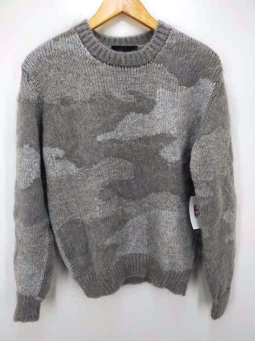 08sircus(ゼロエイトサーカス) camouflage intarsia crew neck メンズ JPN：5 JPN：5