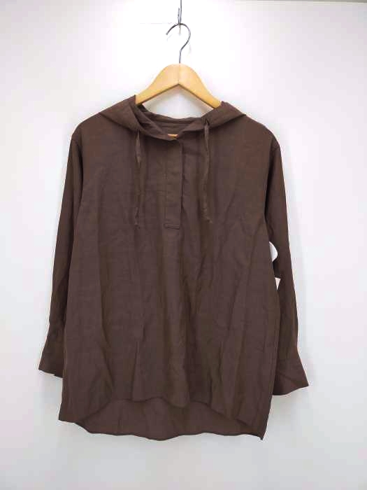 BEAUTY&YOUTH UNITED ARROWS(ビューティーアンドユースユナイテッドアローズ) キュプラコットンフーデッドブラウス レディース トップス シャツ・ブラウス