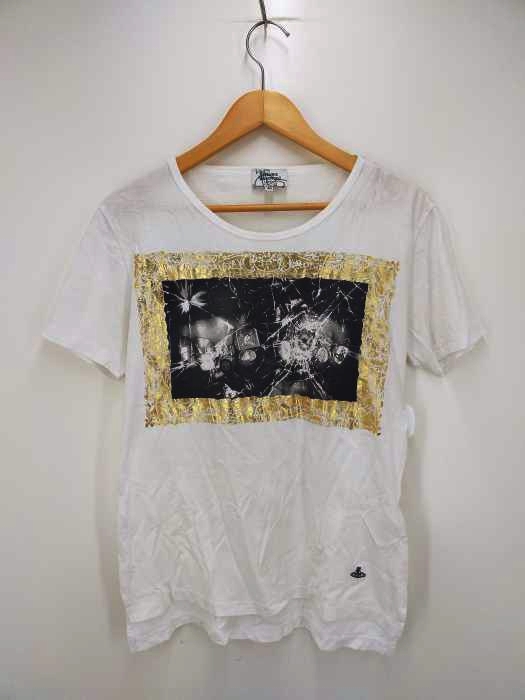 Vivienne Westwood MAN(ヴィヴィアンウエストウッドマン) フレームプリントTシャツ メンズ FR:46 FR:46