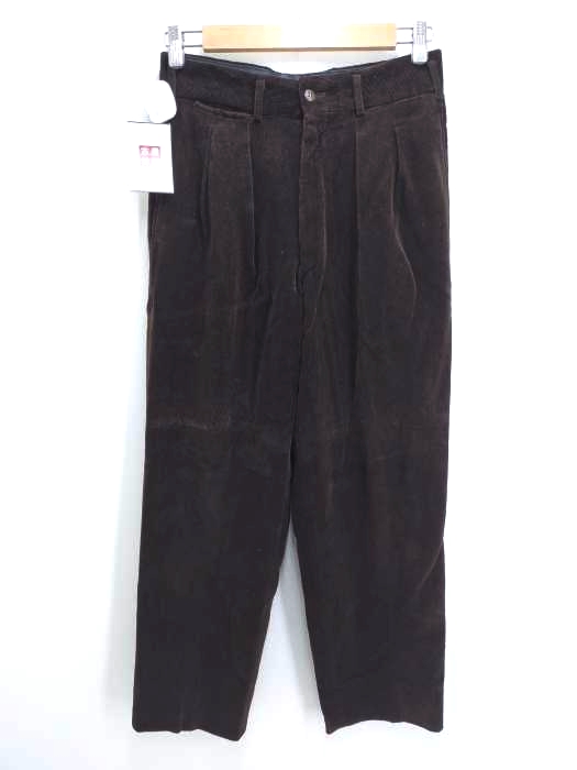 LQ Ys for men(エルキューワイズフォーメン) 2タックコーデュロイワイドパンツ メンズ JPN：M JPN：M