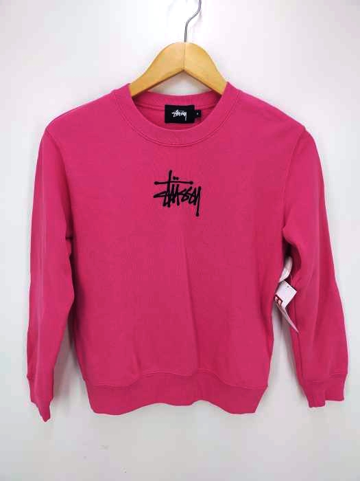 Stussy(ステューシー) 刺繍ロゴスウェット レディース トップス スウェット・トレーナー