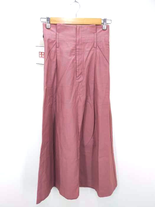 SLOBE IENA(スローブイエナ) バックサテンベルテットロングスカート レディース JPN：36 JPN：36