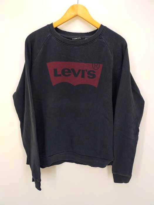 リーバイス Levis ダメージ加工プリントスウェット メンズ import：M import：M
