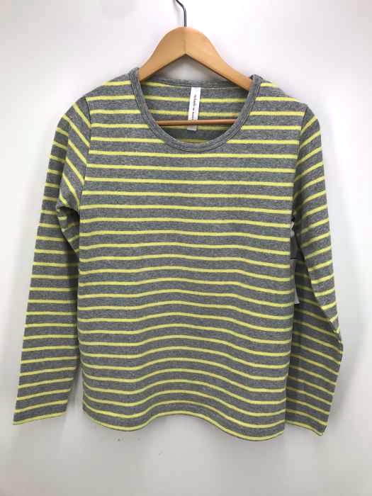 miroir de ensuite(ミロワール ドゥ エンスウィート) ボーダーロングスリーブヘビーウエイトTシャツ レディース US:40 US:40