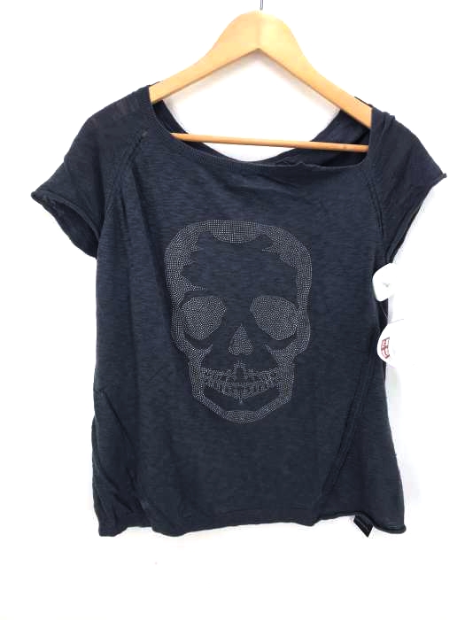 ZADIG&VOLTAIRE(ザディグ エ ヴォルテール) スカルスタッズTシャツ レディース JPN：M JPN：M