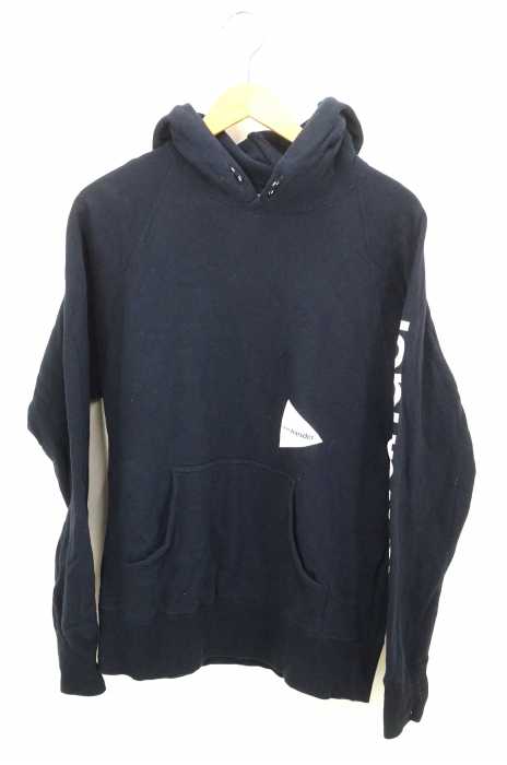 BEAVER × and wander （ビーバー アンドワンダー） 別注 hooded sweat フーデッドスウェット メンズ トップス パーカー