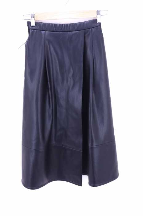 Gabardine K.T(ギャバジンケーティー) 19AW フェイクレザーラップモチーフスカート レディース スカート その他スカート