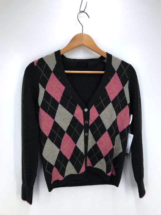 Paul Smith BLACK（ポールスミスブラック） アーガイル柄カーディガン レディース トップス カーディガン・ボレロ