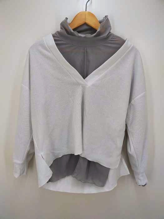 URBAN RESEARCH ITEMS（アーバンリサーチ アイテムズ） シアーセットワッフルプルオーバー レディース トップス シャツ・ブラウス