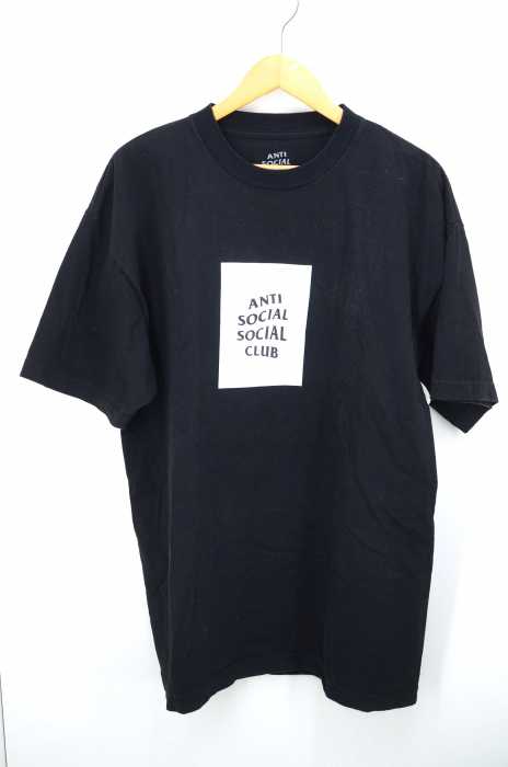 ANTI SOCIAL SOCIAL CLUB (アンチソーシャルソーシャルクラブ) BOXロゴプリントクルーネックTee メンズ トップス Tシャツ・カットソー