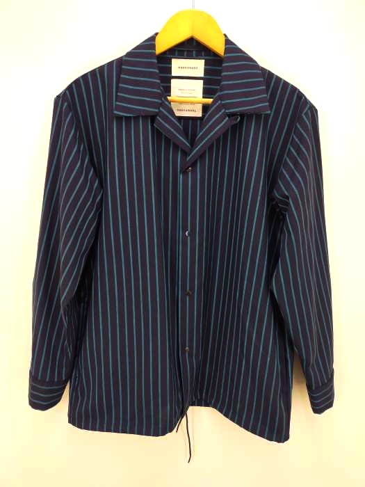 マーカウェア markaware COACH SHIRTS ORGANIC WOOL TROPICAL メンズ JPN：1 JPN：1