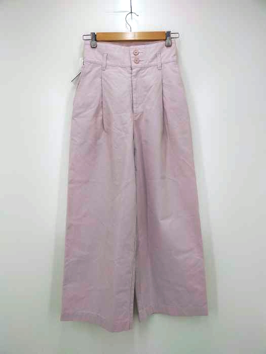 BEAUTY&YOUTH UNITED ARROWS(ビューティーアンドユースユナイテッドアローズ) コットンハイウエストワイドパンツ レディース JPN：S JPN：S
