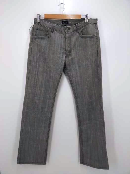 A.P.C.(アーペーセー) RUE MADAME PARIS ボタンフライ ストレートデニムパンツ メンズ 32inch 32inch