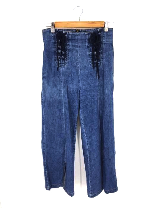 PHEENY(フィーニー) 18SS 11oz LOOSE DENIM WAIST LACEUP JEANS レディース JPN：1 JPN：1