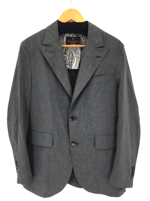MENS BIGI(メンズビギ) COOLMAX ピークドラペルストレッチジャケット メンズ JPN：2 JPN：2