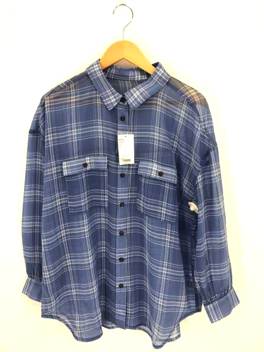 PAIR PAIR（ペアペア） チェックシアーシャツ レディース トップス シャツ・ブラウス