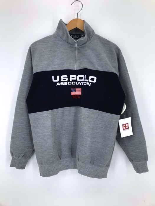 US POLO ASSN(ユーエスポロアッスン) ハーフジップトレーナー スウェット メンズ 表記無 表記無