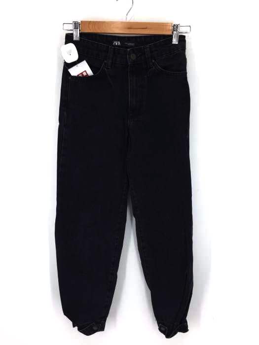 ZARA(ザラ) ブラックデニムパンツ レディース  32