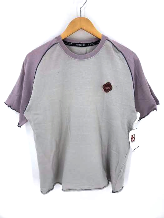 homless（ホームレス） 胸刺繍カットソー メンズ トップス Tシャツ・カットソー