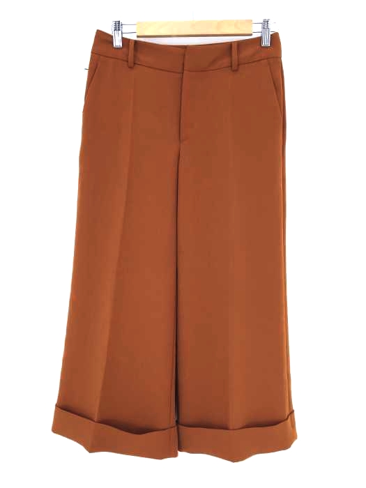 AQUASCUTUM(アクアスキュータム) トリアセテート ワイドスラックス レディース  M