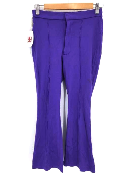 THROW by SLY(スロー バイ スライ) TEXTURE CUT FLARE PANT レディース パンツ フレア