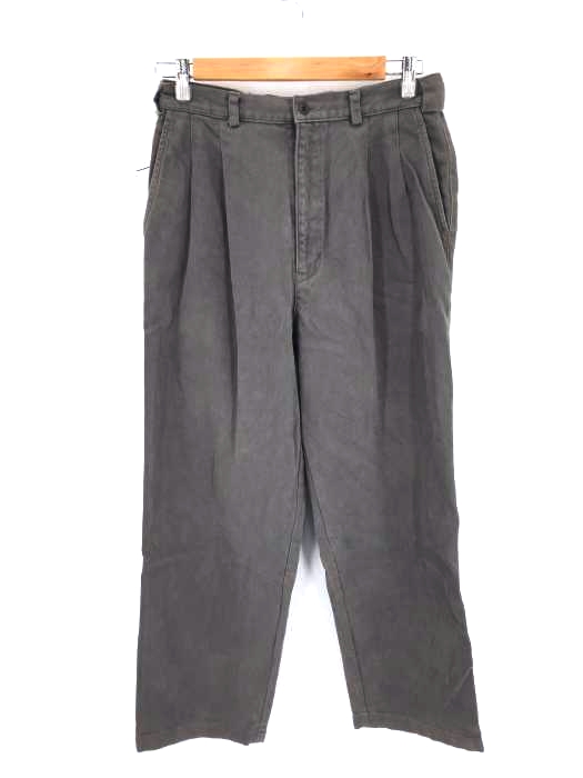 NIGEL CABOURN（ナイジェルケーボン） コットンレーヨン混 2タック スラックス メンズ パンツ スラックス