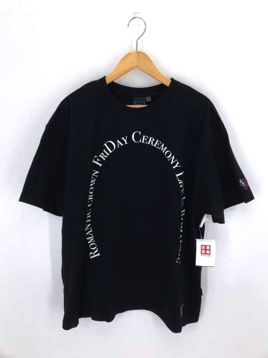 ROMANTIC CROWN(ロマンティッククラウン) ARCH LOGO TEE メンズ トップス Tシャツ・カットソー