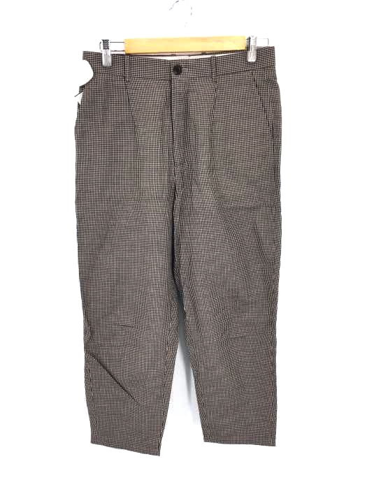 Steven Alan（スティーブンアラン） C/L CHECK SUPER BAGGY TAPERED ANKLE メンズ パンツ スラックス