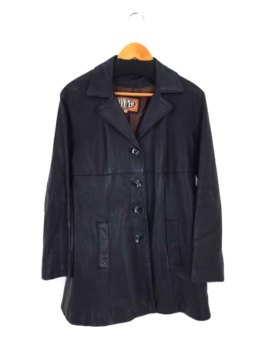 USED古着(ユーズドフルギ) HYPER LONDON 裏地玉蟲 レザーショートコート レディース import：M import：M