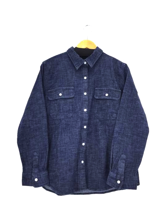LANDS END(ランズエンド) デニムボタンシャツ レディース JPN：XL JPN：XL