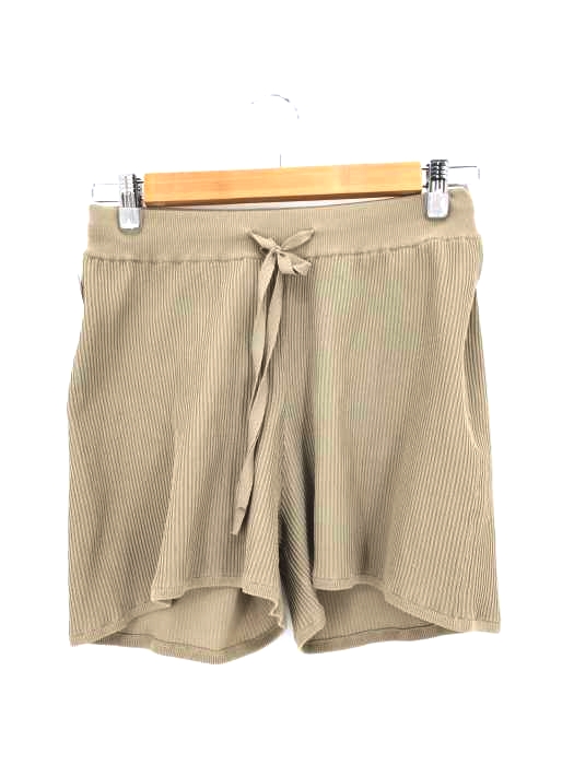 USED古着(ユーズドフルギ) Sly Skin（スライスキン）BI COLOR RIB HALF パンツ レディース JPN：2 JPN：2