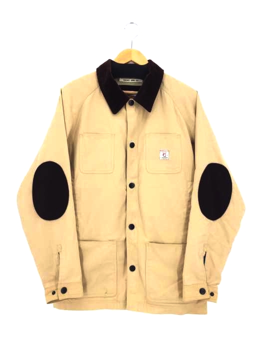 CROOKS & CASTLES（クルックスアンドキャッスルズ） 襟コーデュロイ カバーオール ワークジャケット ハンティングジャケット メンズ アウター ジャケット