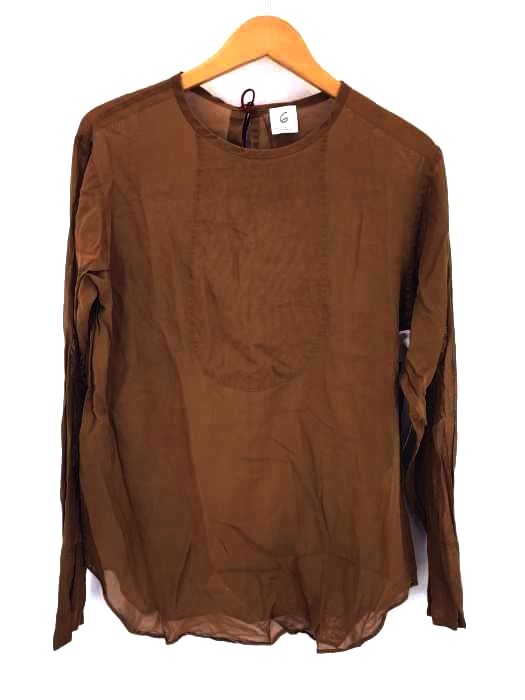 6（ROKU） BEAUTY＆YOUTH UNITED ARROWS(ロクビューティーアンドユースユナイテッドアローズ) COTTON SUKE SHIRT レディース 表記無 表記無