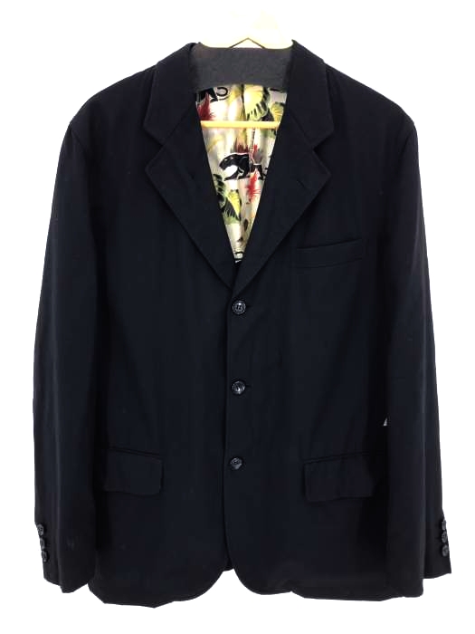 COMME des GARCONS HOMME（コムデギャルソンオム） AD2000- 裏地花柄 3Bテーラージャケット メンズ アウター ジャケット