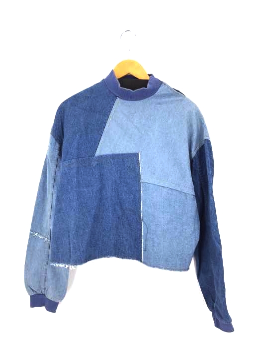 KBF(ケイビーエフ) パッチワークデニムプルオーバー レディース ONE SIZE ONE SIZE