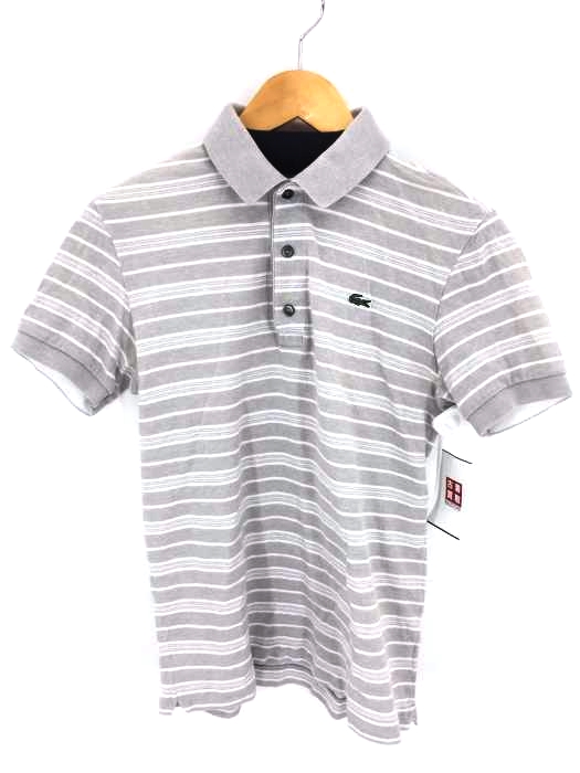 LACOSTE(ラコステ) ボーダーポロシャツ メンズ JPN：3 JPN：3