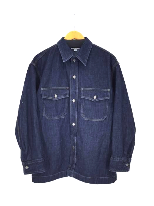 UNIQLO U(ユニクロユー) デニムオーバーサイズシャツ メンズ JPN:M JPN:M