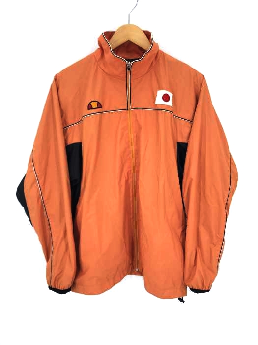 ellesse(エレッセ) ワッペン付きナイロンジップアップジャケット メンズ JPN：M JPN：M