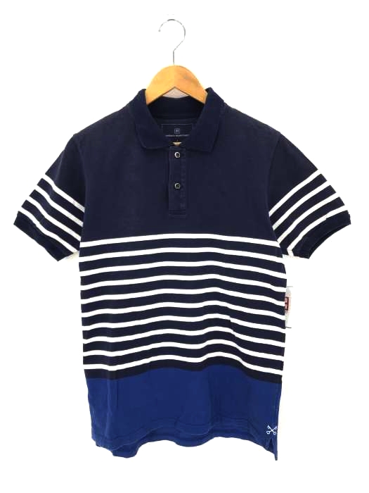 uniform experiment(ユニフォームエクスペリメント) S/S PANEL BORDER POLO メンズ JPN:2 JPN:2