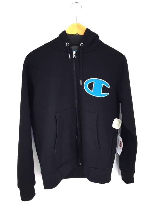 Champion(チャンピオン) ビッグロゴ刺繍 ジップアップパーカー レディース JPN：M JPN：M