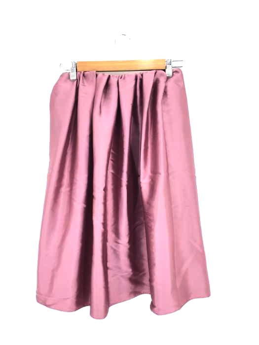 Demi-Luxe BEAMS(デミルクスビームス) ウエストプリーツサテンスカート レディース JPN：36 JPN：36