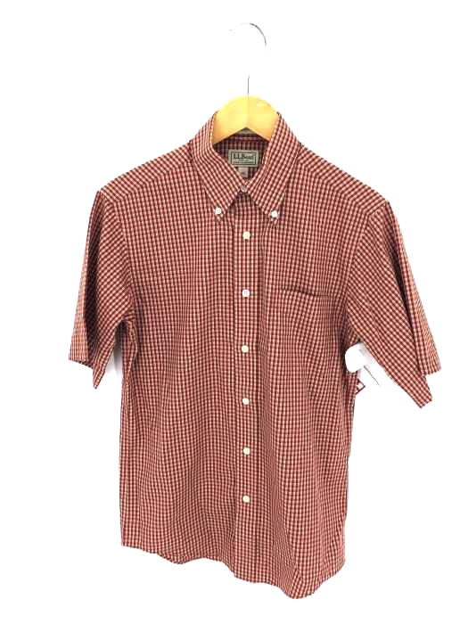 L.L.Bean(エルエルビーン) ボタンダウンチェックシャツ メンズ import：XS import：XS