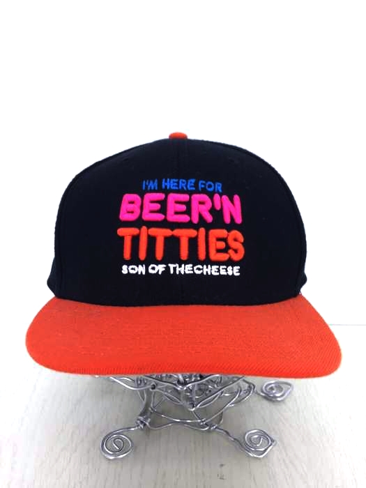 SON OFTHE CHEESE（サノバチーズ） BEER&TITTIES CAP メンズ 帽子 キャップ