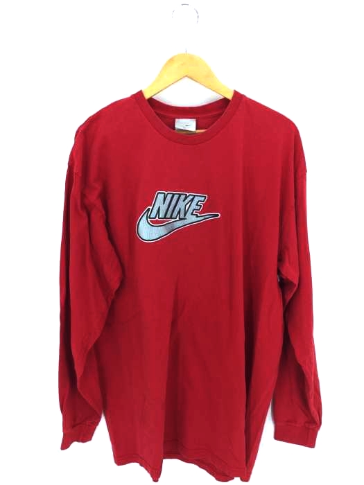 NIKE(ナイキ) 刺繍ワッペン付き ロゴ L/S TEE メンズ import：XL import：XL