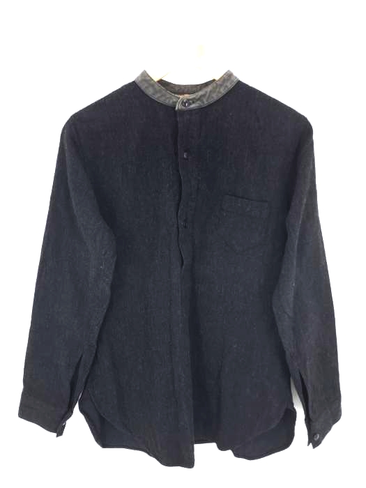 BIG YANK(ビッグヤンク) ウール混ハーフボタンシャツ メンズ import：M import：M